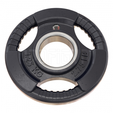 Диск треххватовый 1,25 кг черный